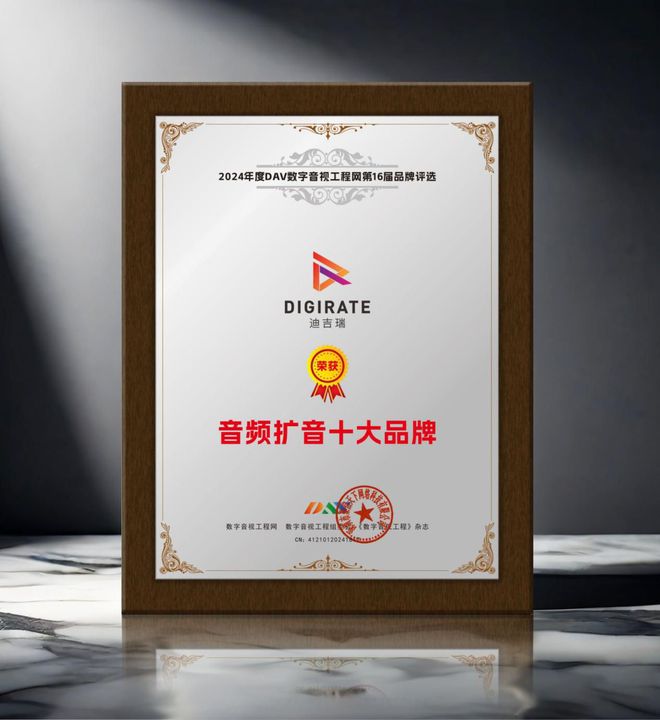 2024年度音频扩音十大品牌”名单公布！龙8游戏国际登录喜讯来袭！ DAV01“(图7)