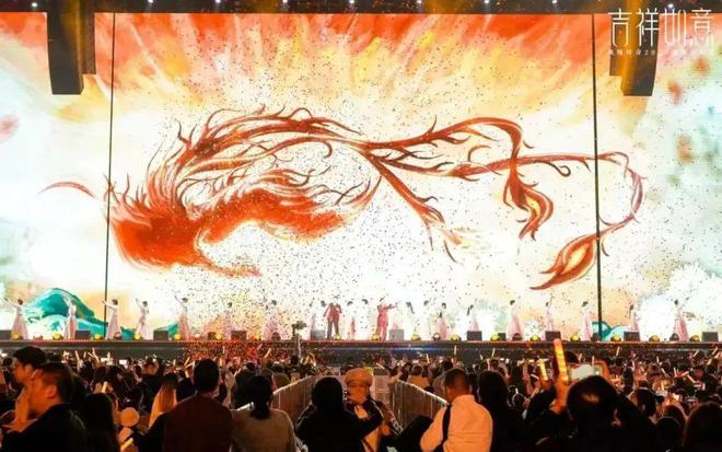 巡回演唱会燃爆跨年夜的万人音乐狂欢！龙8中国唯一入口凤凰传奇“吉祥如意”(图2)